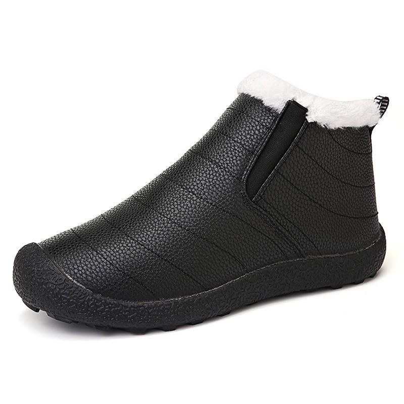 Herre Casual Varm Vandtæt Slip On Snow Boots