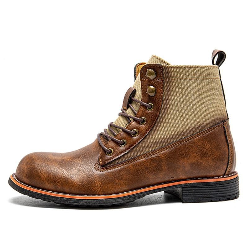 Herre Retro Casual Non-slip Splejsning Business Short Boots