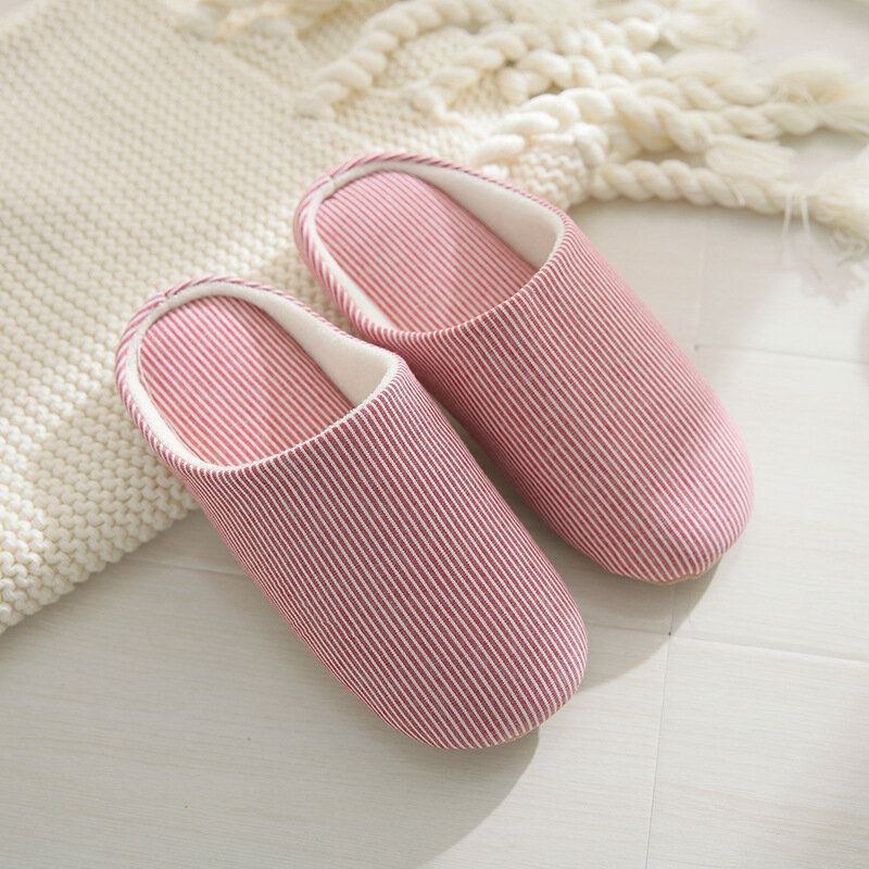 Dame Stribede Comfy Home Sko Hjemmesko