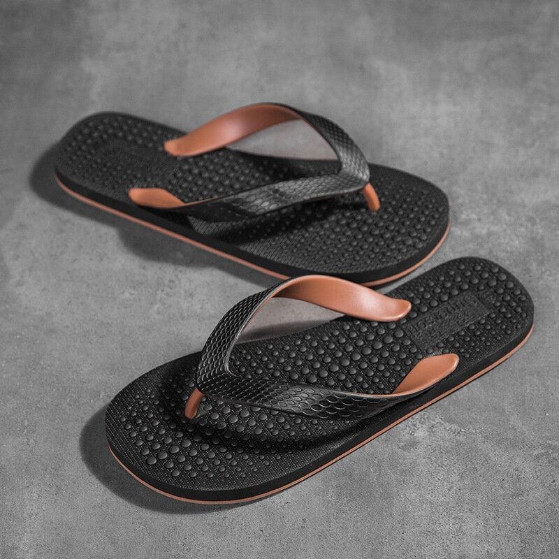 Herre Casual Flip-flop Massagepartikler Hjemmesko