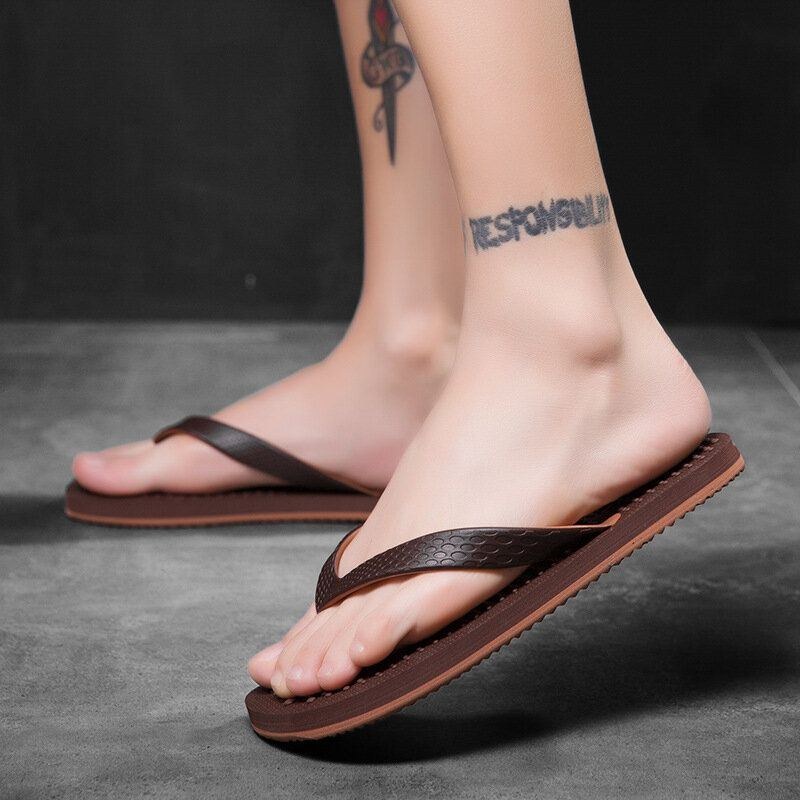 Herre Casual Flip-flop Massagepartikler Hjemmesko