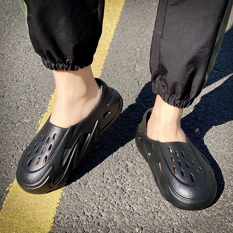 Herre Hollow Out Åndbar Casual Slip On Outdoor Sko