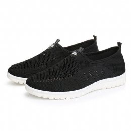 Herre Åndbar Mesh Bløde Såler Casual Walking Loafers