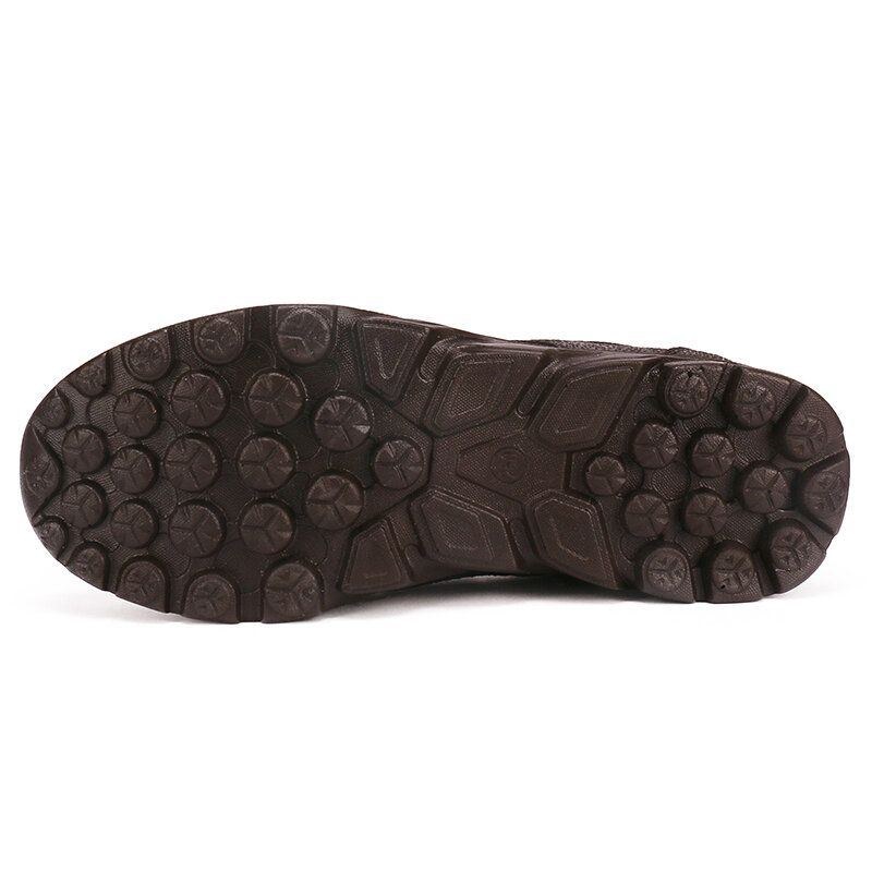 Herre Åndbar Skridsikker Comfy Slip On Casual Business Sko