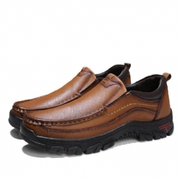 Herre Blød Koskind Skridsikker Sål Daily Business Casual Loafers