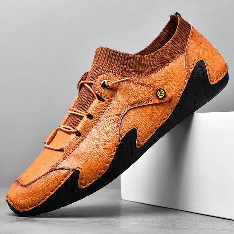 Herre Casual Business Sneakers Kørsel Åndbar Letvægts Skridsikre Bløde Sko