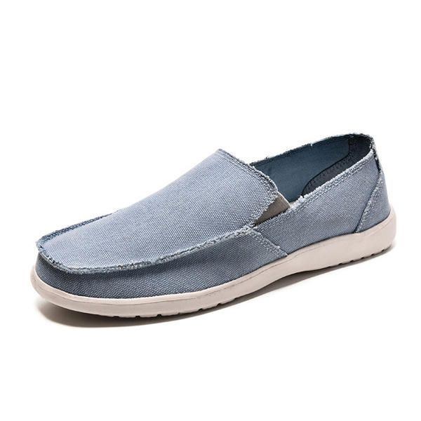 Herre Fritid Flade Sko Slip On Casual Sko Soft Sole Sneakers