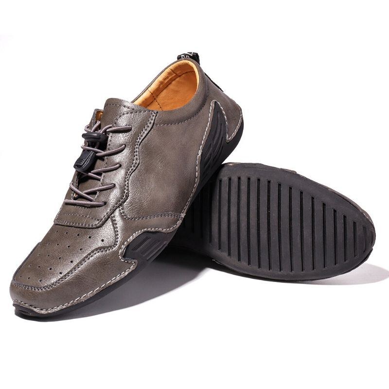 Herre Hole Comfy Åndbare Casual Driving Flats