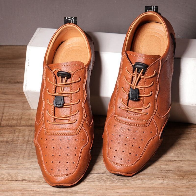 Herre Hole Comfy Åndbare Casual Driving Flats