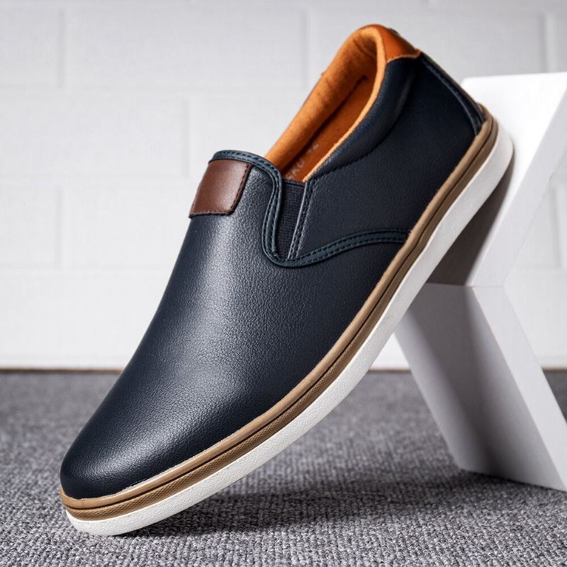 Herre Retro Soft Walking Sole Casual Business Loafers