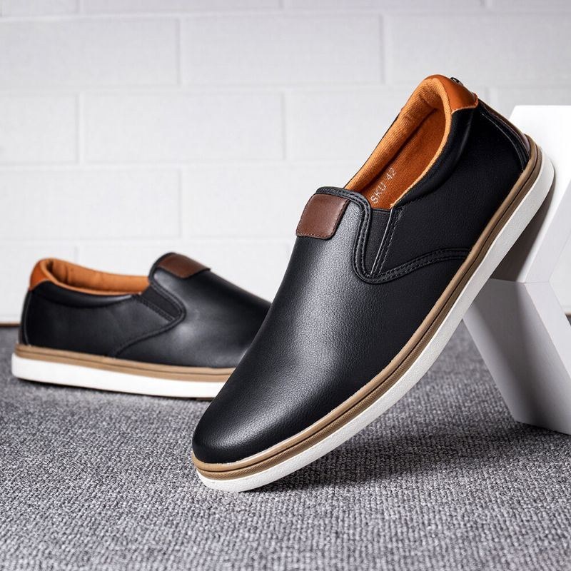 Herre Retro Soft Walking Sole Casual Business Loafers