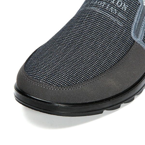 Herre Slip On Soft Casual Ruskind Sko Flade Outdoor Loafers