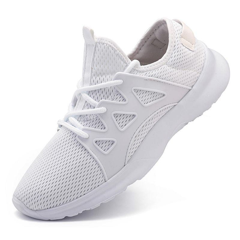 Herre Bløde Letvægts Åndbare Net Surface Sneakers