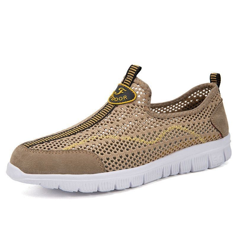 Herre Mesh Åndbar Skridsikker Komfortabel Sports Casual Walking Sko