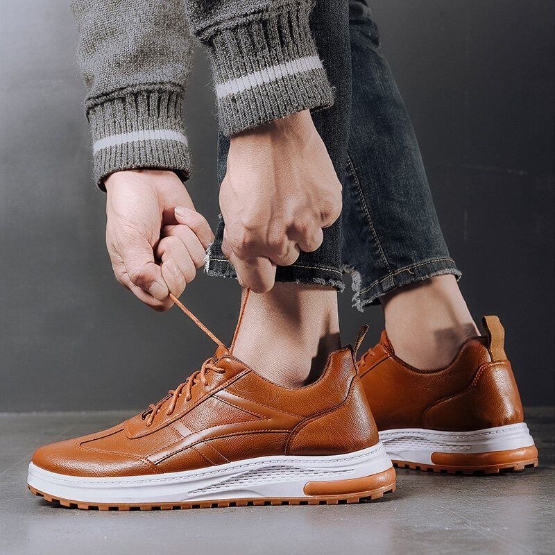 Herre Sport Non-slip Comfy Soft Casual Sneakers Med Snøre