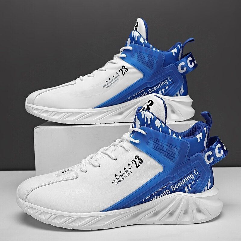 Herre Sport Skridsikre Patchwork Blød Sål Stilfulde Casual Sneakers