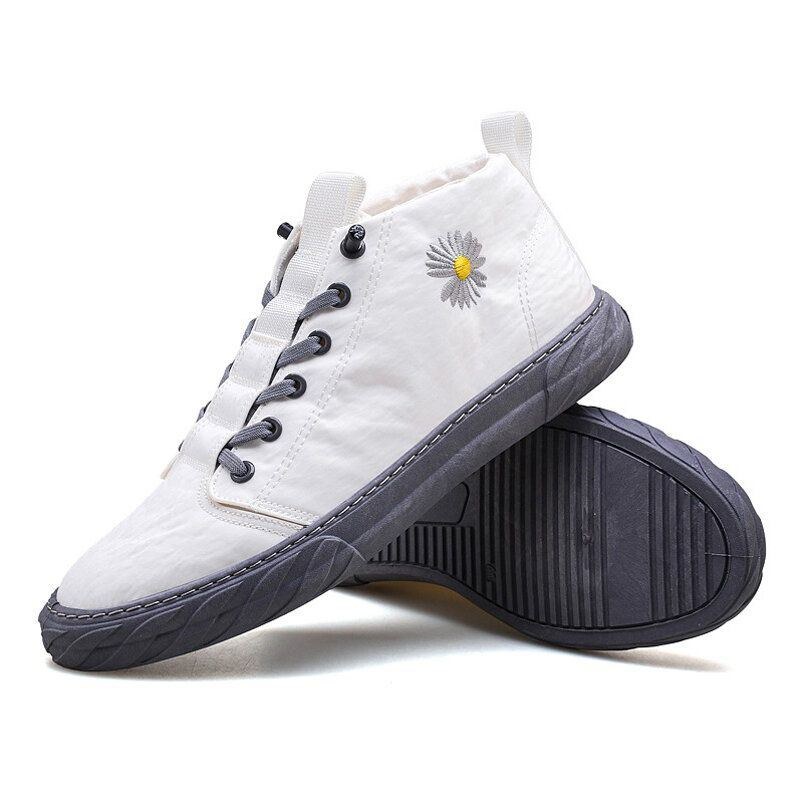 Herre Vandtæt Åndbar High Top Paraply Cloth Casual Sneakers
