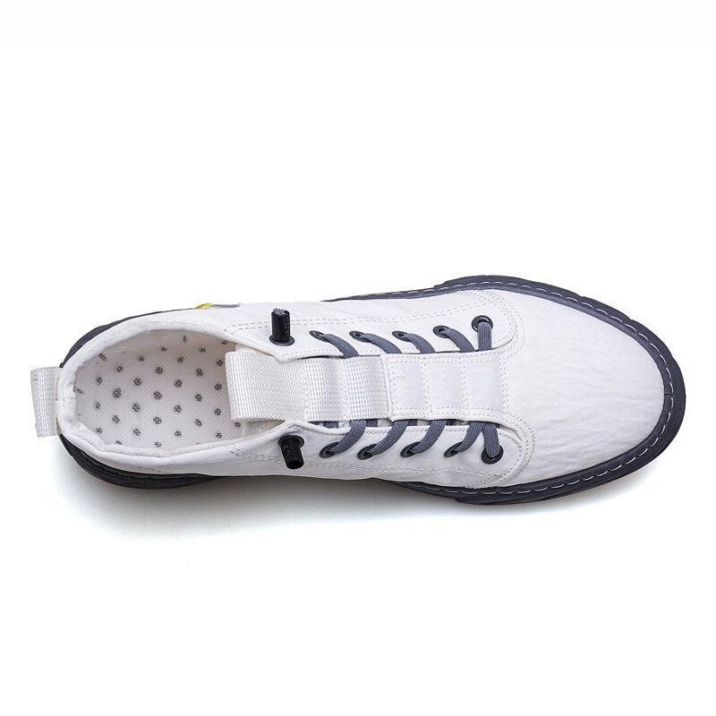 Herre Vandtæt Åndbar High Top Paraply Cloth Casual Sneakers