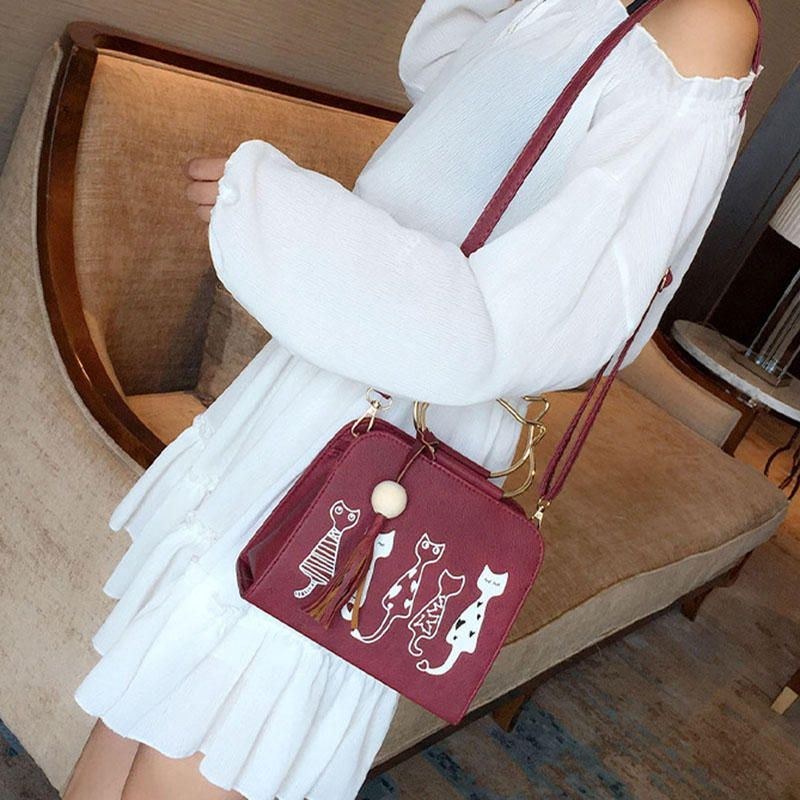 Dame Casual Beauty Populær Håndtaske Crossbody Taske Skuldertaske Til Fest Date