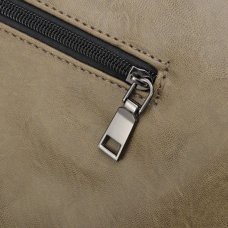 Dame Imiteret Læder Designer Vævet Stitching Tote Bag
