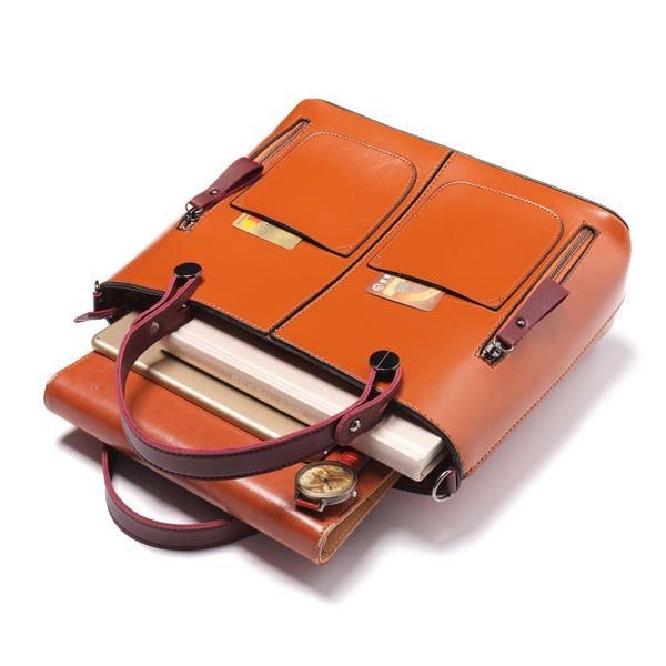 Dame Top Håndtaske Skuldertaske Messenger Tote Bag