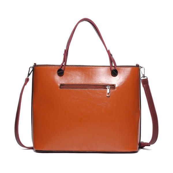 Dame Top Håndtaske Skuldertaske Messenger Tote Bag