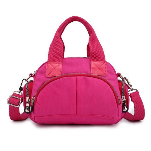 Dame Vandafvisende Nylon Skuldertaske