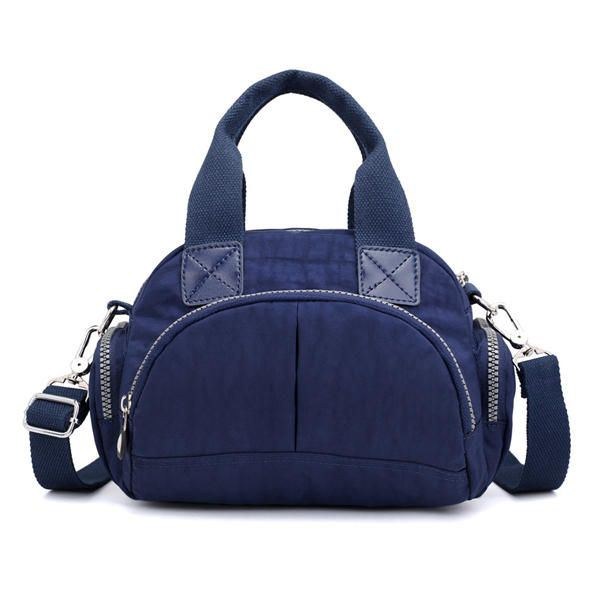Dame Vandafvisende Nylon Skuldertaske