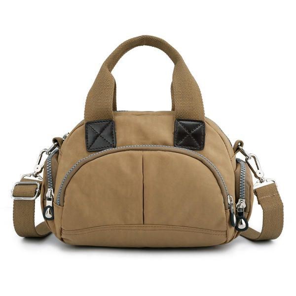 Dame Vandafvisende Nylon Skuldertaske