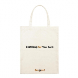 Damelogo Customize Print Shopping Bag Chic Skuldertaske