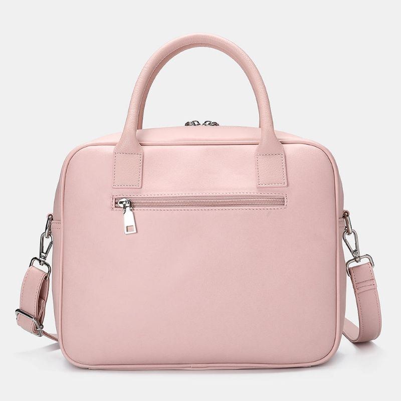 Herre Dame Designer Travel Laptop Taske Solid Crossbody Taske