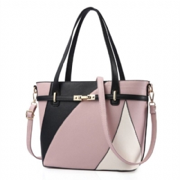 Mænds Dame Læder Håndtaske Hobo Taske Skulder Crossbody Messenger Travel Tote Pung