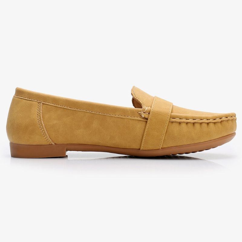 Dame Blød Sål Metalspænde Slip On Casual Daily Flats