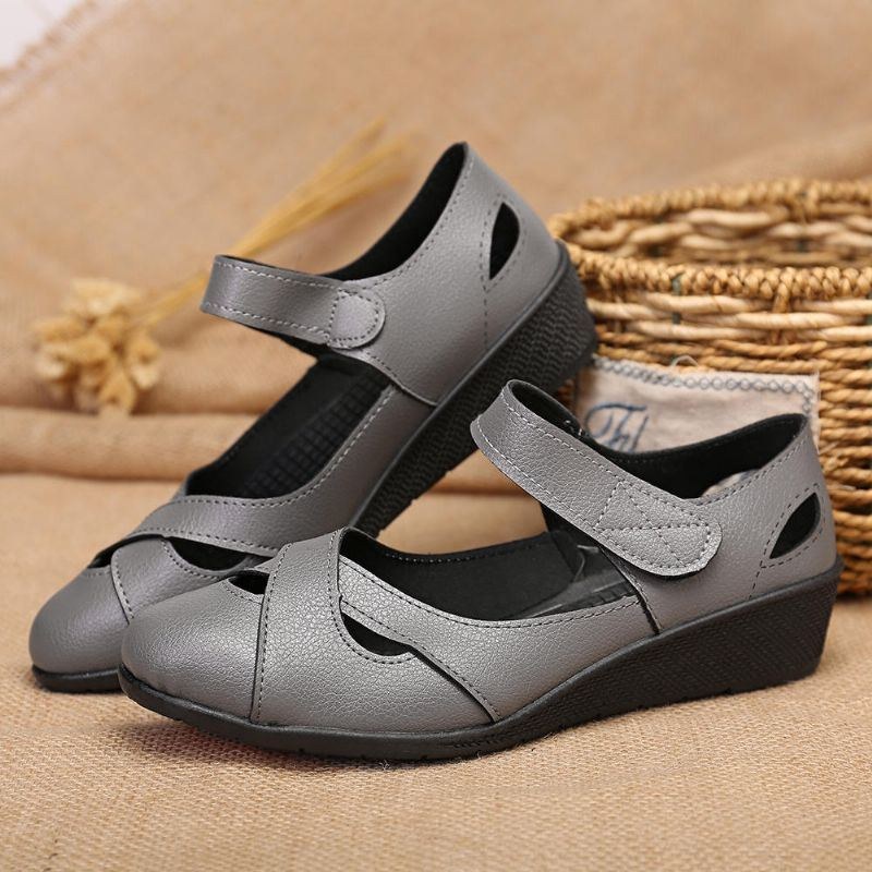 Dame Hollow Out Comfy Krogløkke Flats