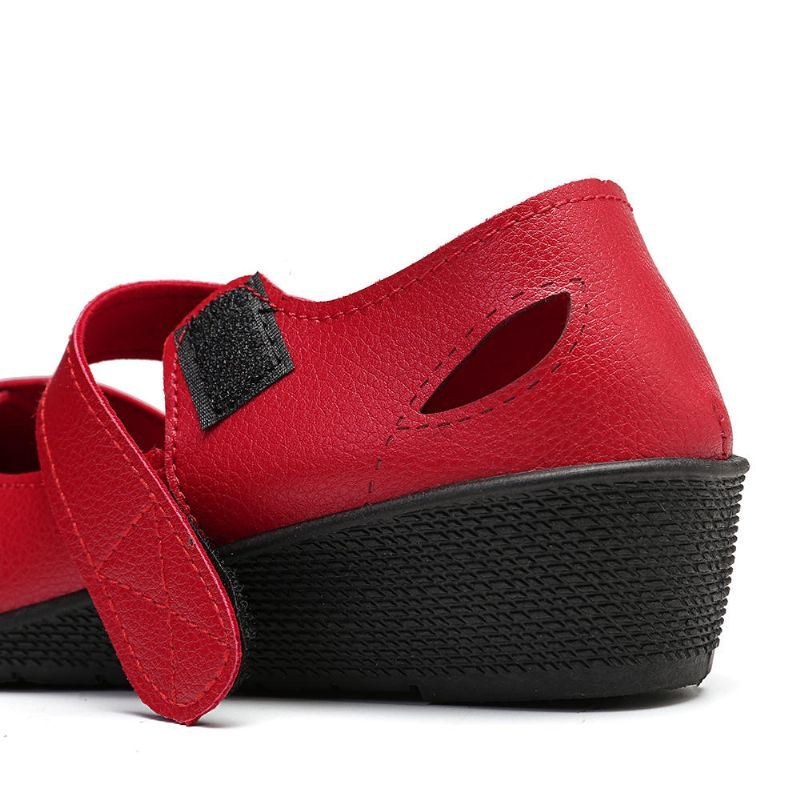 Dame Hollow Out Comfy Krogløkke Flats