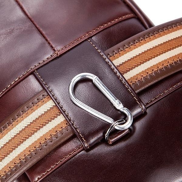 Dame Ægte Læder Casual Business Vintage Crossbody Taske