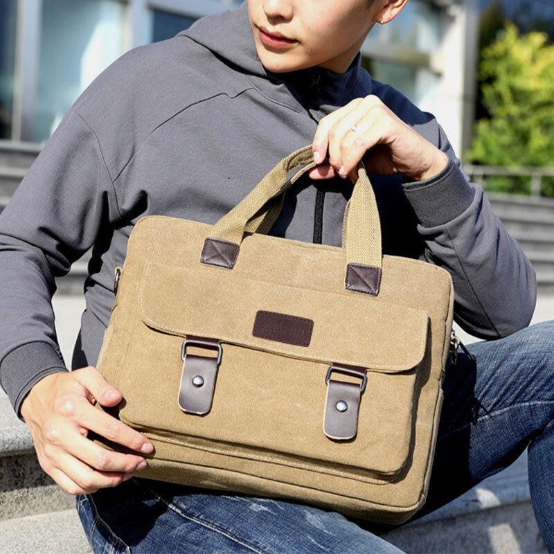Håndtaske Med Stor Kapacitet Til Mænd Skuldertaske Crossbody-taske