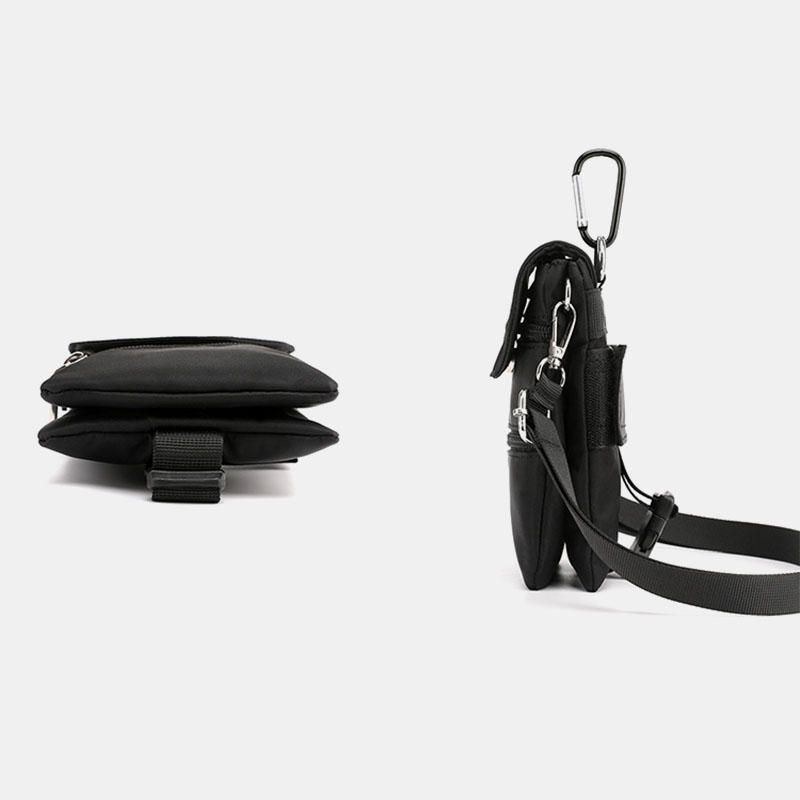 Herre Kvinder Lille Crossbody Taske Telefontaske Taljetaske