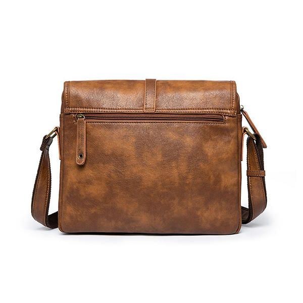 Herre Minimalistisk Retro Casual Messenger Skulder Crossbody Taske