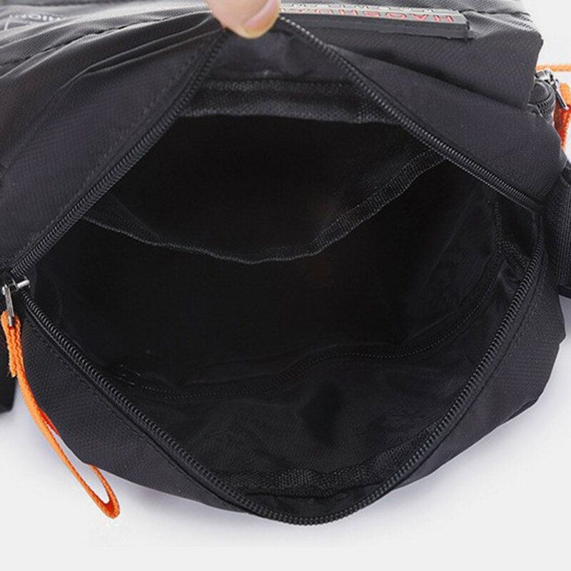 Herre Mode Udendørs Rejsetaske Nylon Vandtæt Skuldertaske Crossbody Taske