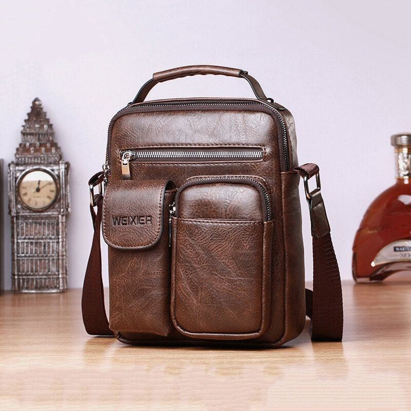 Herre Multifunktionstaske Casual Crossbody-taske Skuldertaske Håndtaske Business-taske