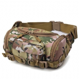 Herre Nylon Udendørs Vandtæt Tactical Sling Bag Brysttaske Taljetaske Crossbody Taske