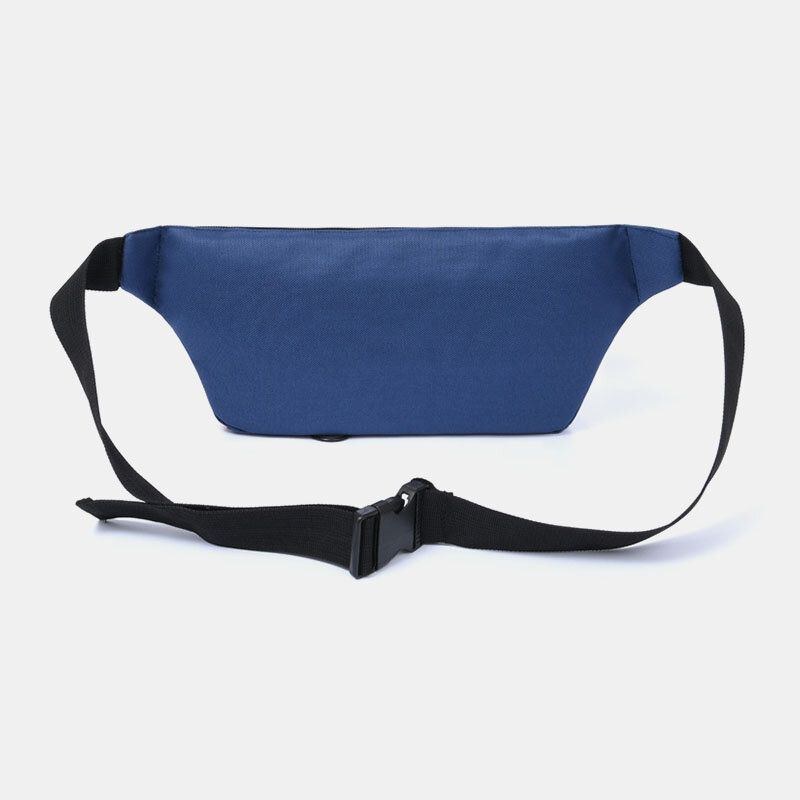 Herre Polyester Patchwork Multi-bære Vandtæt Casual Crossbody Taske Brysttaske Sling Bag