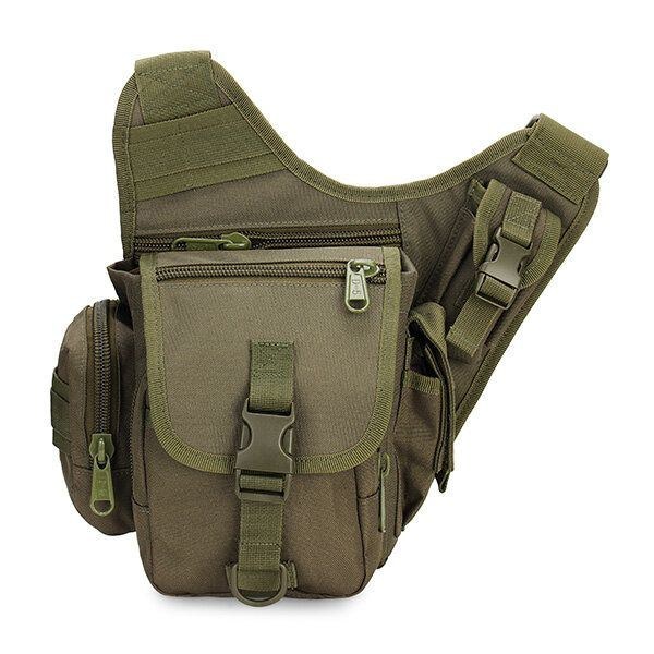 Herre Tactical Hiking Outdoor Travel Messenger Skuldertasker