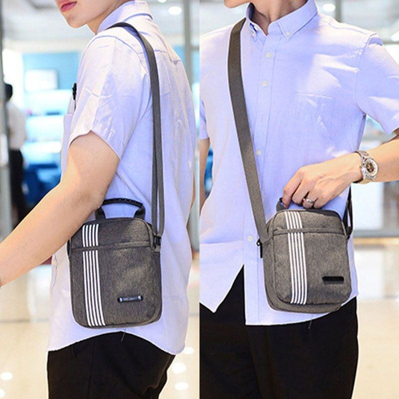 Herre Vandtæt Letvægts Skuldertaske Crossbody-taske Messenger-taske Til Udendørs